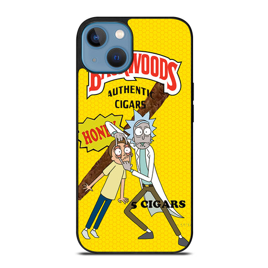 BACKWOODS RICK AND MORTY 2 iPhone 13 Case Cover