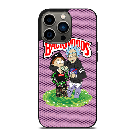 BACKWOODS RICK AND MORTY iPhone 13 Pro Case Cover