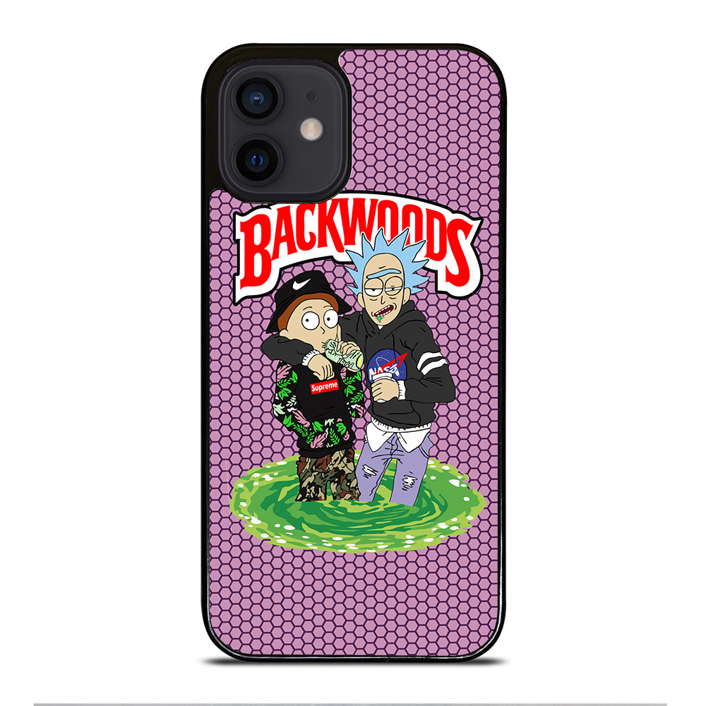 BACKWOODS RICK AND MORTY iPhone 12 Mini Case Cover