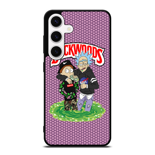 BACKWOODS RICK AND MORTY Samsung Galaxy S24 Case Cover