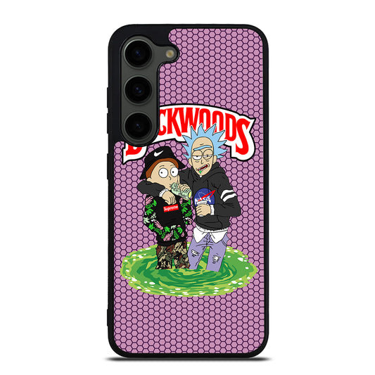 BACKWOODS RICK AND MORTY Samsung Galaxy S23 Plus Case Cover