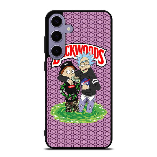 BACKWOODS RICK AND MORTY Samsung Galaxy S24 Plus Case Cover