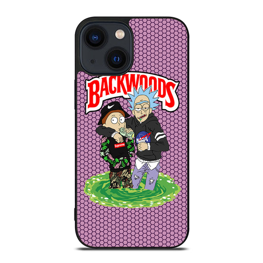 BACKWOODS RICK AND MORTY iPhone 14 Plus Case Cover