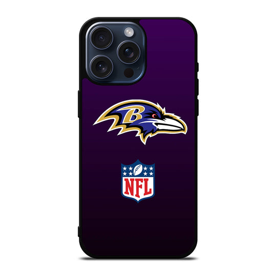 BALTIMORE RAVENS LOGO 2 iPhone 15 Pro Max Case Cover