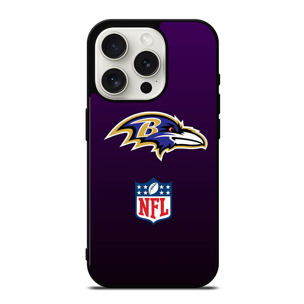 BALTIMORE RAVENS LOGO 2 iPhone 15 Pro Case Cover