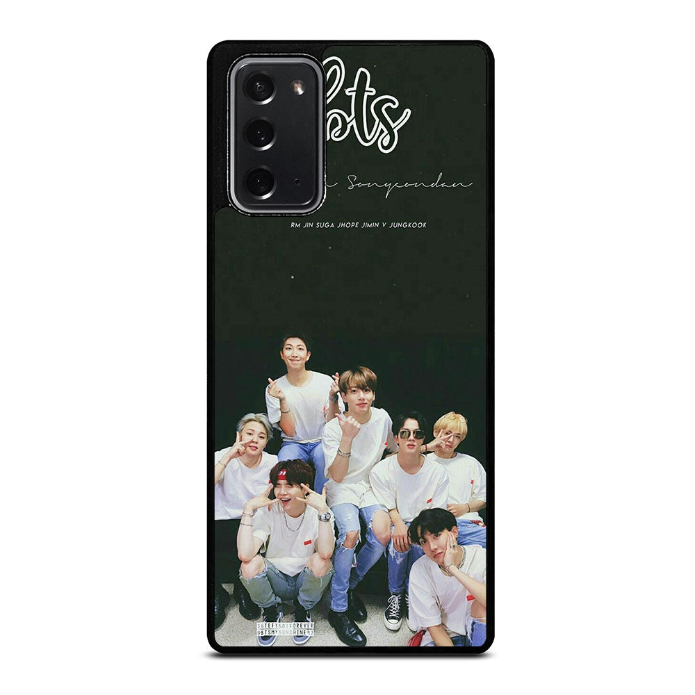 BANGTAN BOYS BTS KPOP GROUP Samsung Galaxy Note 20 Case Cover