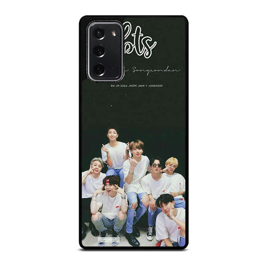 BANGTAN BOYS BTS KPOP GROUP Samsung Galaxy Note 20 Case Cover