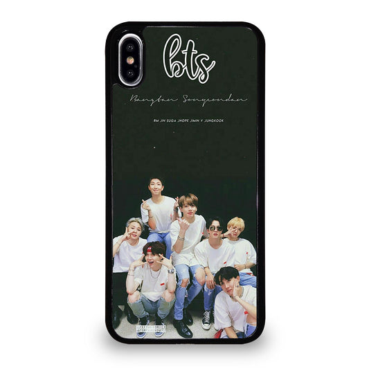 BANGTAN BOYS BTS KPOP GROUP iPhone XS Max Case Cover