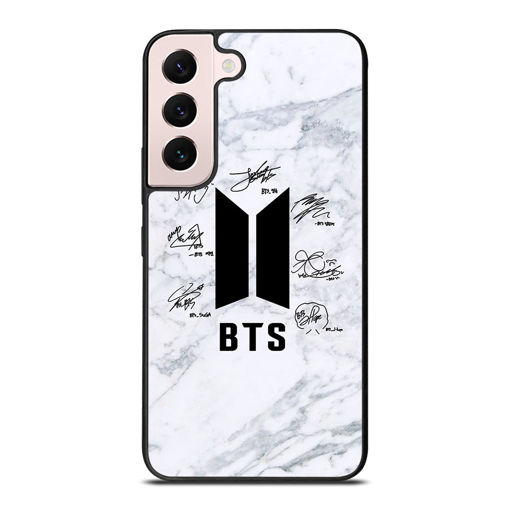 BANGTAN BOYS BTS SIGNATURE MARBLE Samsung Galaxy S22 Plus Case Cover