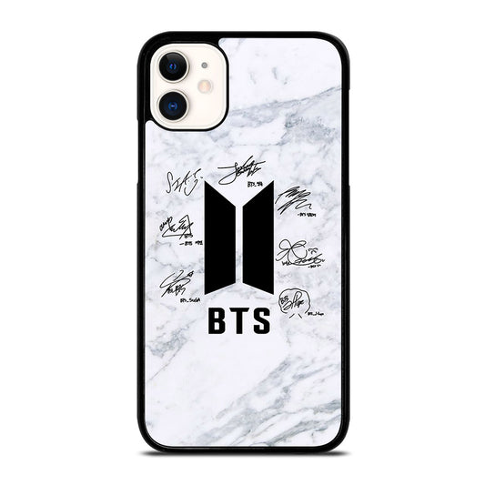 BANGTAN BOYS BTS SIGNATURE MARBLE iPhone 11 Case Cover