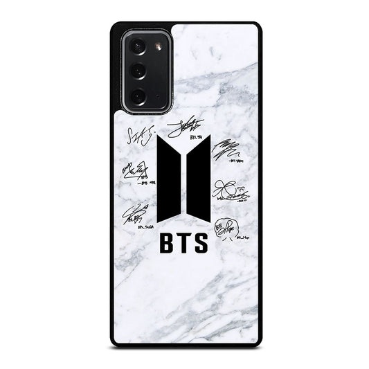BANGTAN BOYS BTS SIGNATURE MARBLE Samsung Galaxy Note 20 Case Cover
