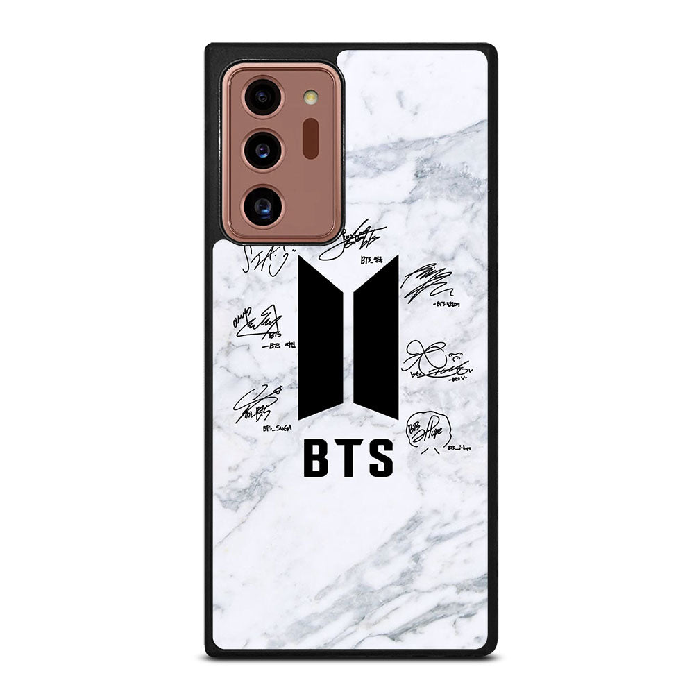 BANGTAN BOYS BTS SIGNATURE MARBLE Samsung Galaxy Note 20 Ultra Case Cover
