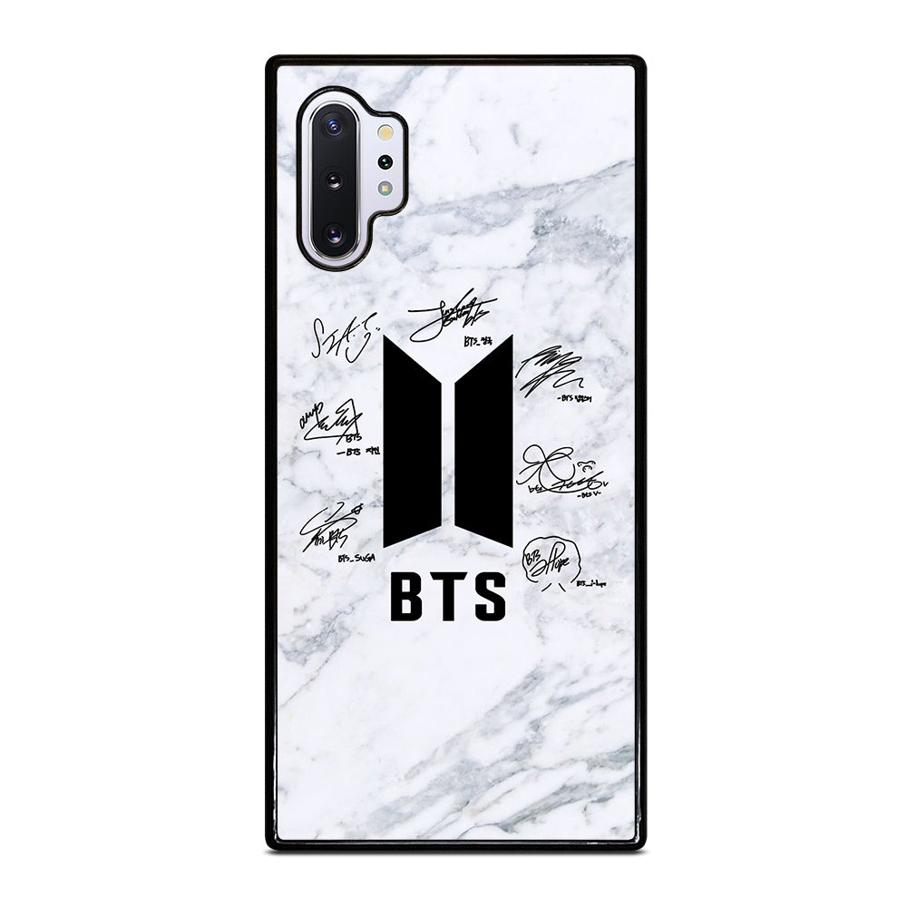 BANGTAN BOYS BTS SIGNATURE MARBLE Samsung Galaxy Note 10 Plus Case Cover