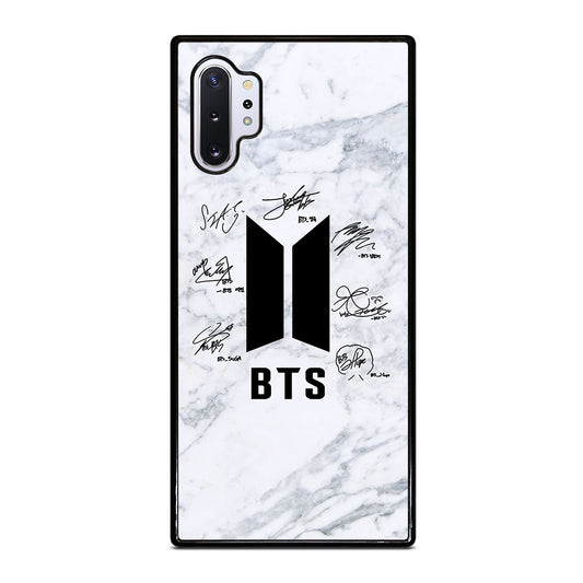 BANGTAN BOYS BTS SIGNATURE MARBLE Samsung Galaxy Note 10 Plus Case Cover