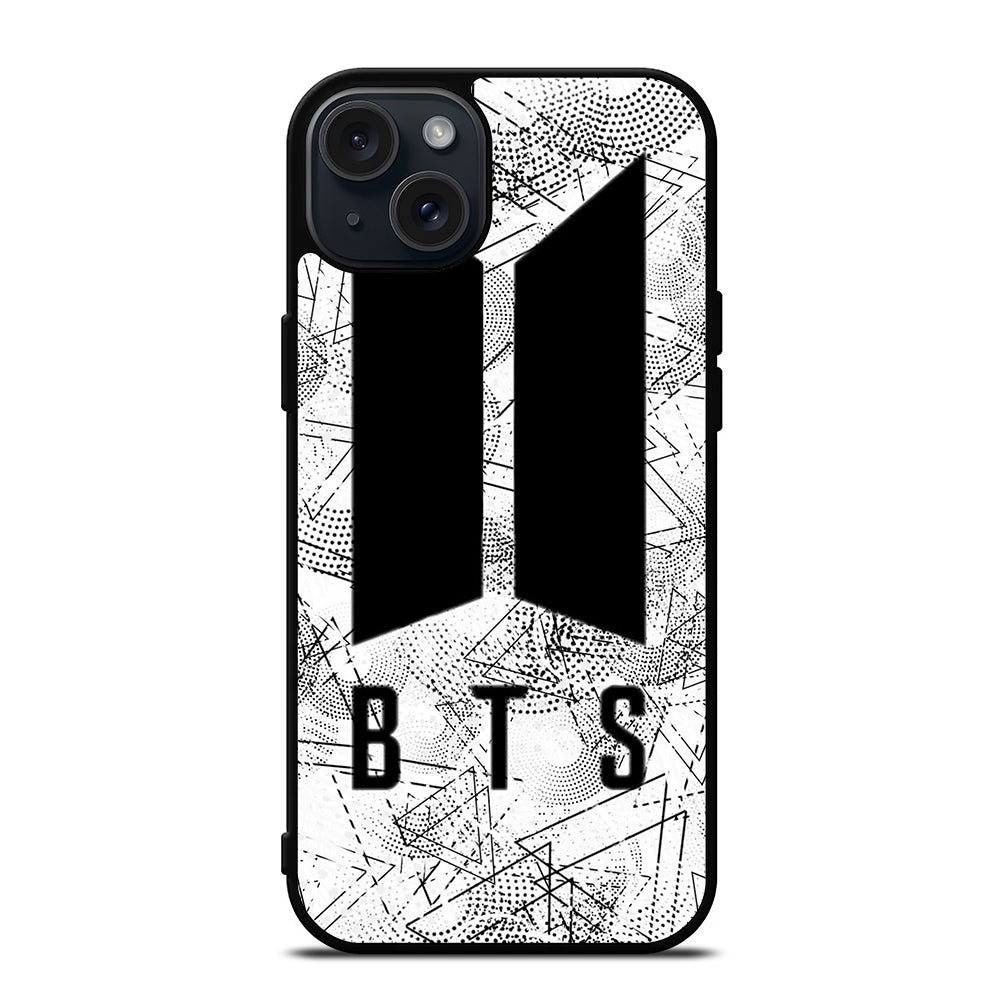BANGTAN BOYS BTS ART LOGO iPhone 15 Plus Case Cover
