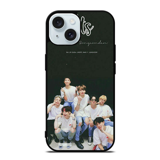 BANGTAN BOYS BTS KPOP GROUP iPhone 15 Case Cover