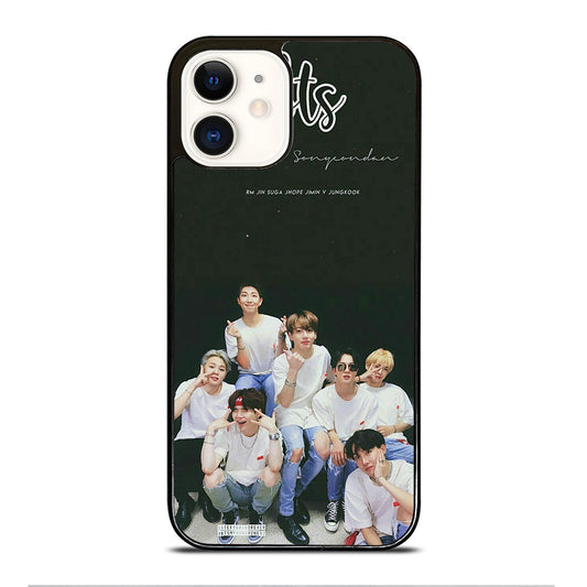 BANGTAN BOYS BTS KPOP GROUP iPhone 12 Case Cover
