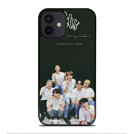 BANGTAN BOYS BTS KPOP GROUP iPhone 12 Mini Case Cover