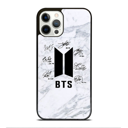 BANGTAN BOYS BTS SIGNATURE MARBLE iPhone 12 Pro Case Cover