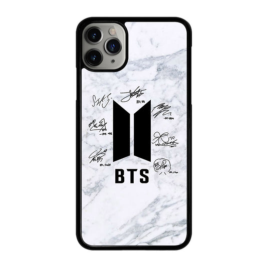 BANGTAN BOYS BTS SIGNATURE MARBLE iPhone 11 Pro Max Case Cover