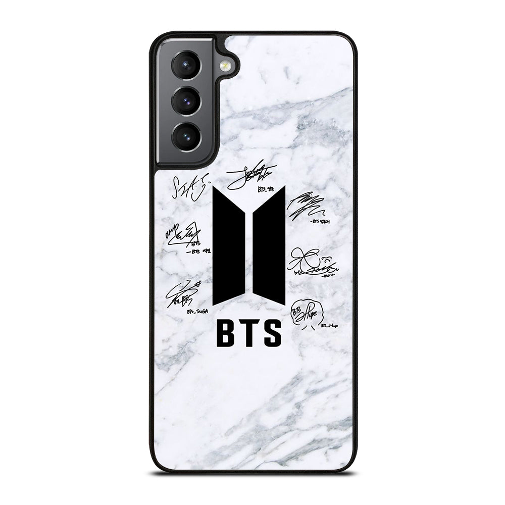 BANGTAN BOYS BTS SIGNATURE MARBLE Samsung Galaxy S21 Plus Case Cover