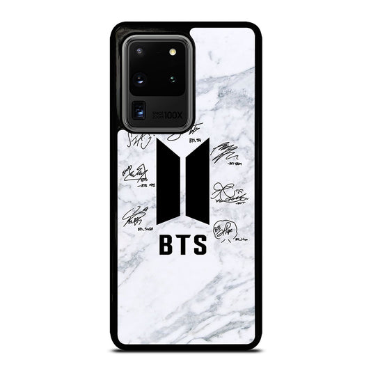 BANGTAN BOYS BTS SIGNATURE MARBLE Samsung Galaxy S20 Ultra Case Cover
