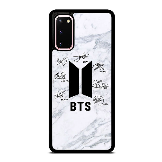 BANGTAN BOYS BTS SIGNATURE MARBLE Samsung Galaxy S20 Case Cover