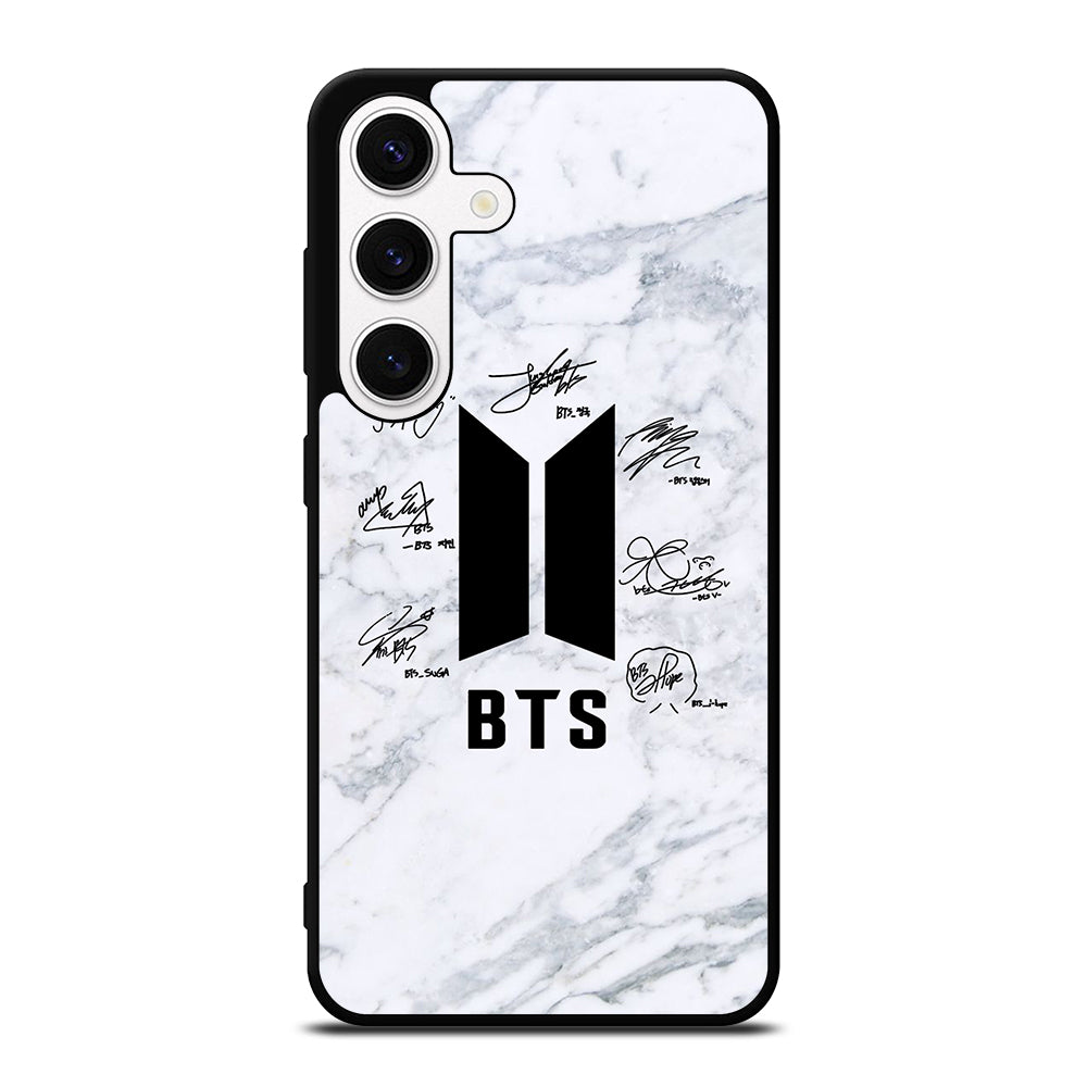 BANGTAN BOYS BTS SIGNATURE MARBLE Samsung Galaxy S24 Case Cover