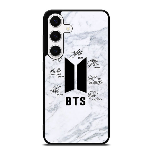 BANGTAN BOYS BTS SIGNATURE MARBLE Samsung Galaxy S24 Case Cover