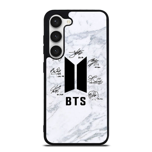 BANGTAN BOYS BTS SIGNATURE MARBLE Samsung Galaxy S23 Case Cover