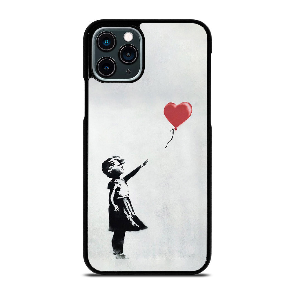 BANKSY BALLOON GIRL ART iPhone 11 Pro Case Cover