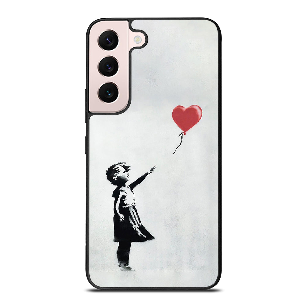 BANKSY BALLOON GIRL ART Samsung Galaxy S22 Plus Case Cover