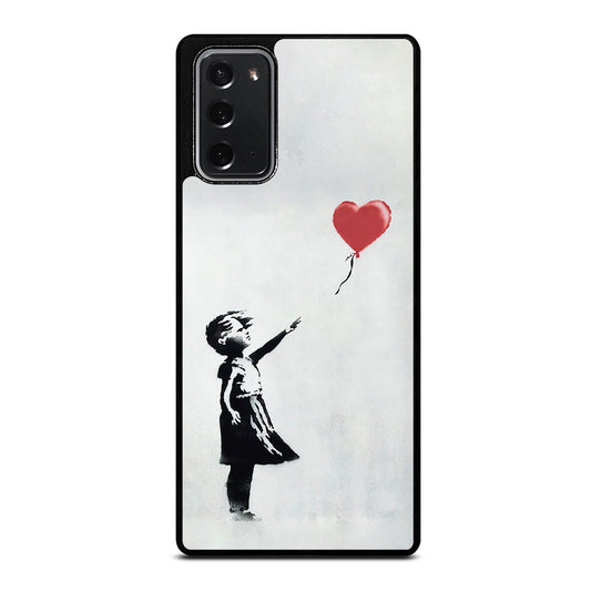 BANKSY BALLOON GIRL ART Samsung Galaxy Note 20 Case Cover