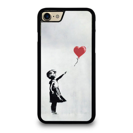 BANKSY BALLOON GIRL ART iPhone 7 / 8 Case Cover