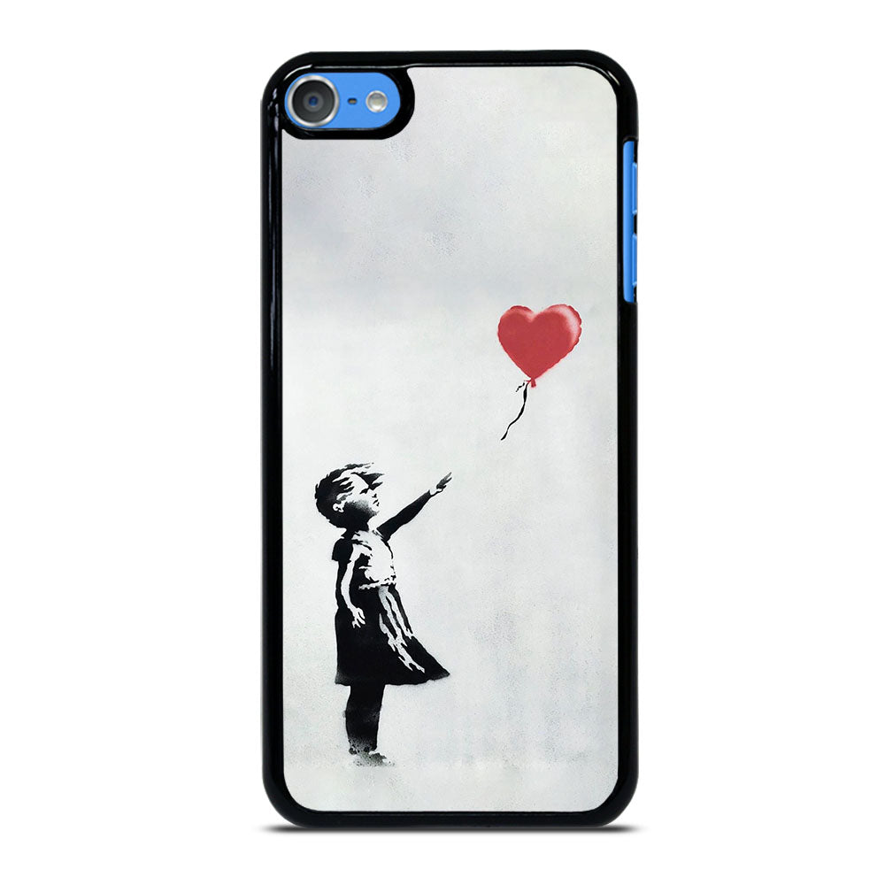 BANKSY BALLOON GIRL ART iPod Touch 7 Case Cover
