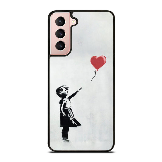 BANKSY BALLOON GIRL ART Samsung Galaxy S21 Case Cover