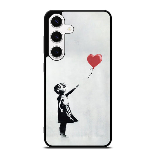 BANKSY BALLOON GIRL ART Samsung Galaxy S24 Case Cover