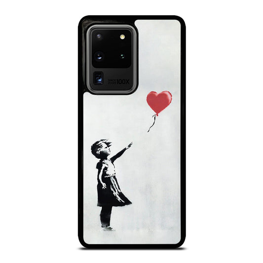 BANKSY BALLOON GIRL ART Samsung Galaxy S20 Ultra Case Cover