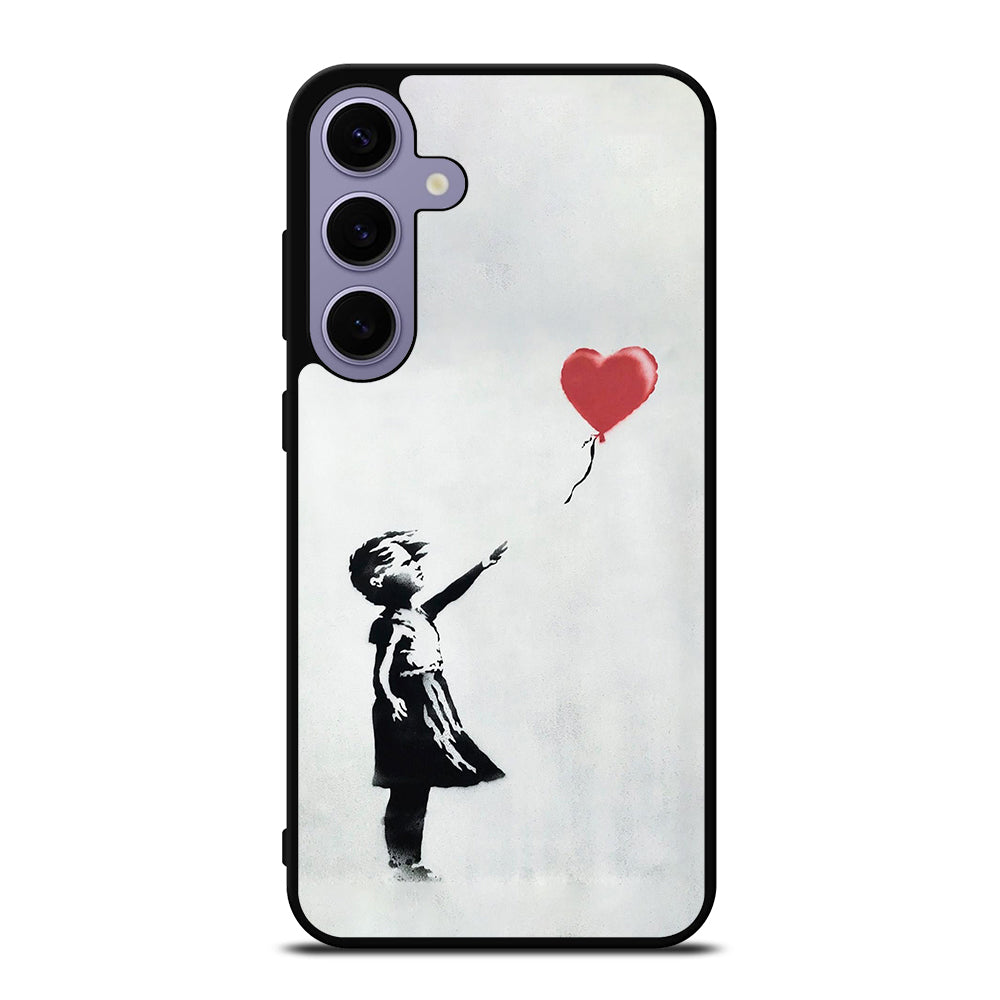 BANKSY BALLOON GIRL ART Samsung Galaxy S24 Plus Case Cover