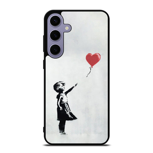 BANKSY BALLOON GIRL ART Samsung Galaxy S24 Plus Case Cover