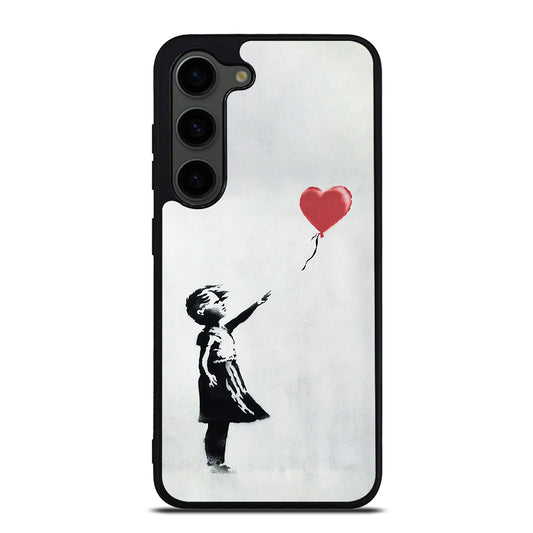 BANKSY BALLOON GIRL ART Samsung Galaxy S23 Plus Case Cover
