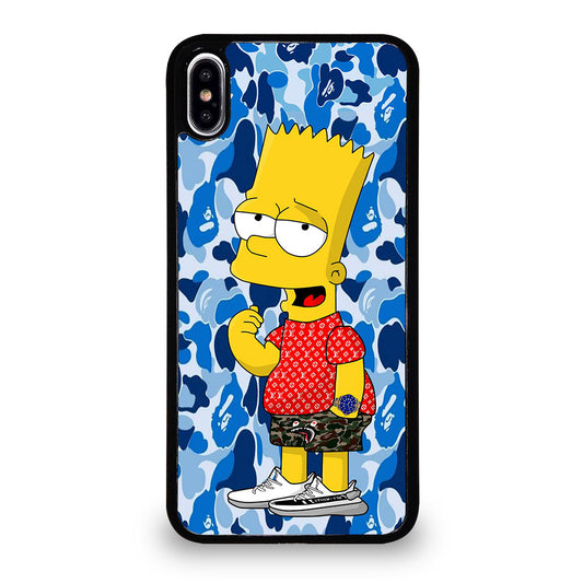 BAPE CAMO BLUE iPhone XS Max Case Cover