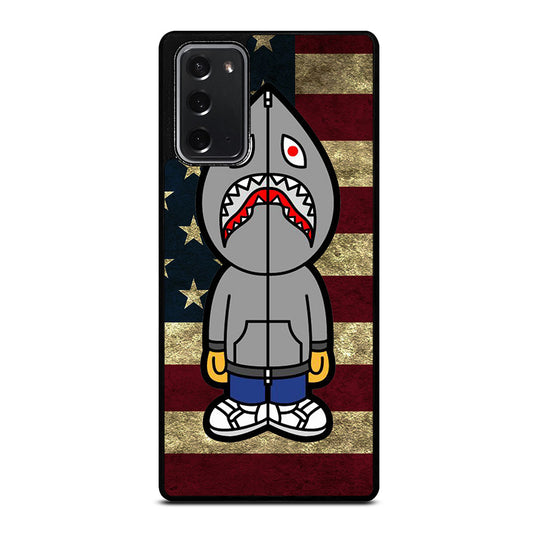 BAPE SHARK AMERICAN 2 Samsung Galaxy Note 20 Case Cover