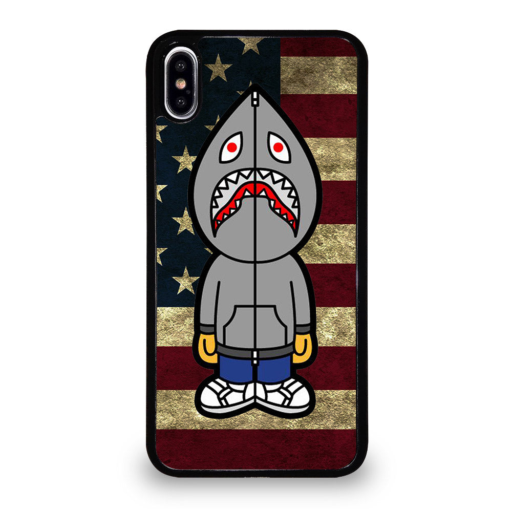 BAPE SHARK AMERICAN 2 iPhone XS Max Case Cover