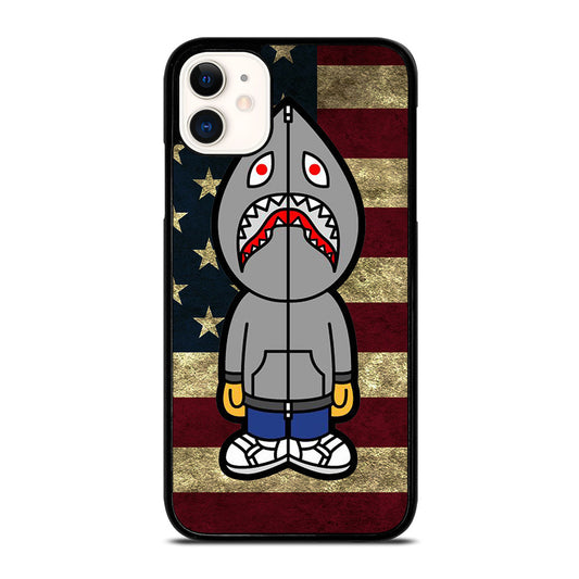 BAPE SHARK AMERICAN 2 iPhone 11 Case Cover