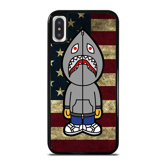 BAPE SHARK AMERICAN 2 iPhone X / XS Case Cover