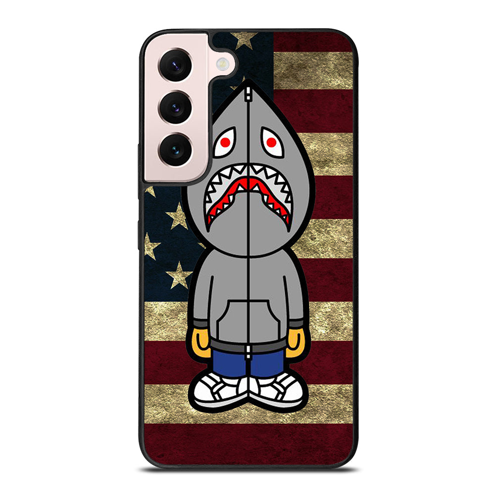 BAPE SHARK AMERICAN 2 Samsung Galaxy S22 Plus Case Cover