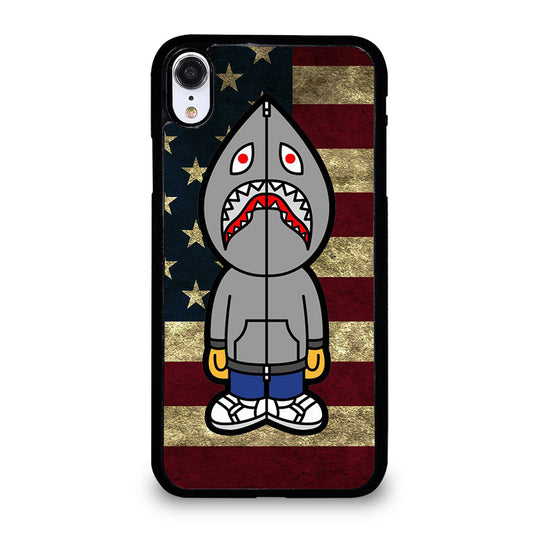 BAPE SHARK AMERICAN 2 iPhone XR Case Cover