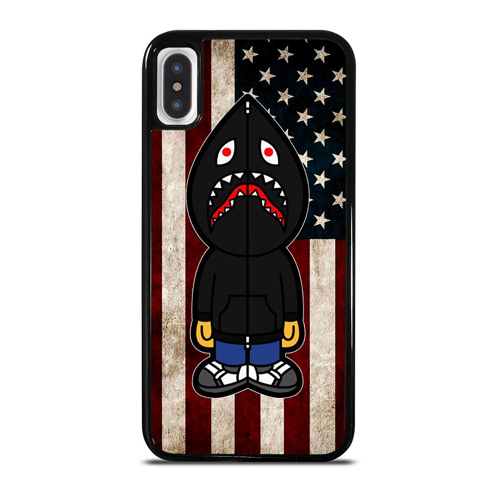 BAPE SHARK AMERICAN iPhone X / XS Case Cover