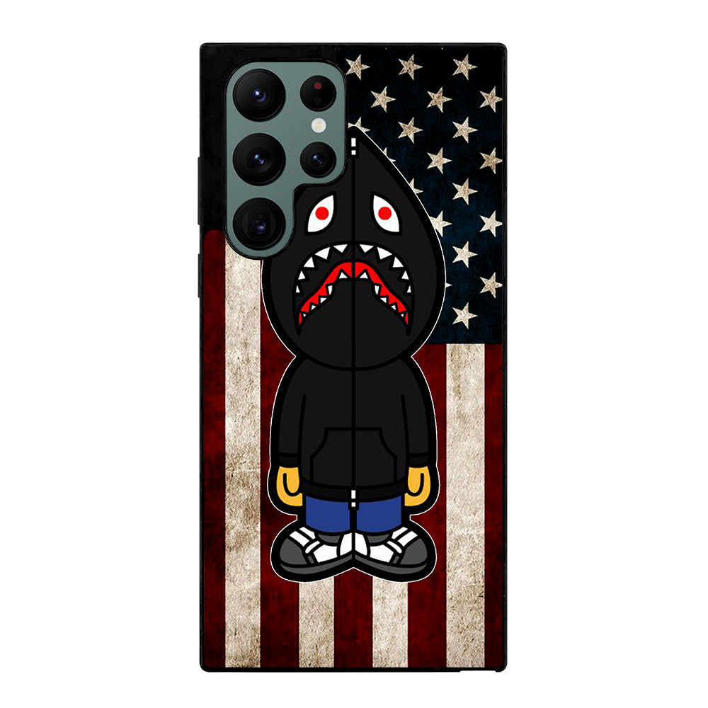 BAPE SHARK AMERICAN Samsung Galaxy S22 Ultra Case Cover